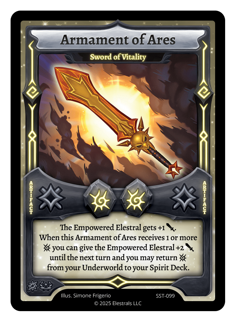 Armament of Ares - Sword of Vitality - SST-099